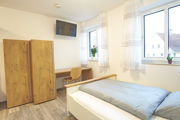 Langzeitzimmer mit Wohnbereich